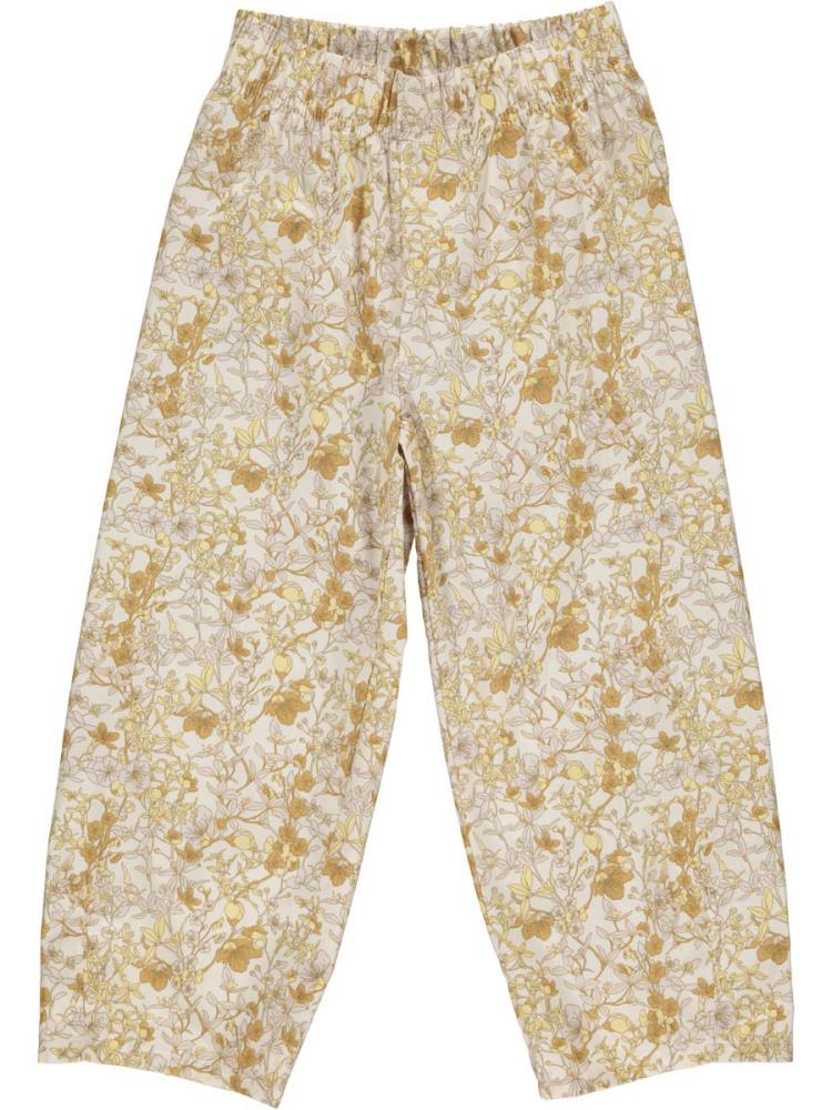 Müsli - Fiona poplin waist pants - Buttercream - Lolli & Pop